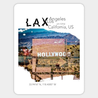 Los Angeles airport Sticker